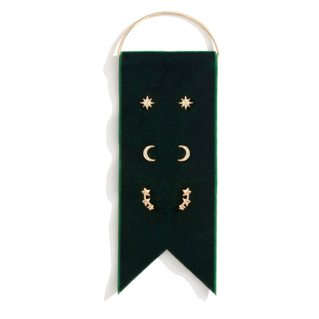 Splendid Iris - Emerald Velvet Gift Set