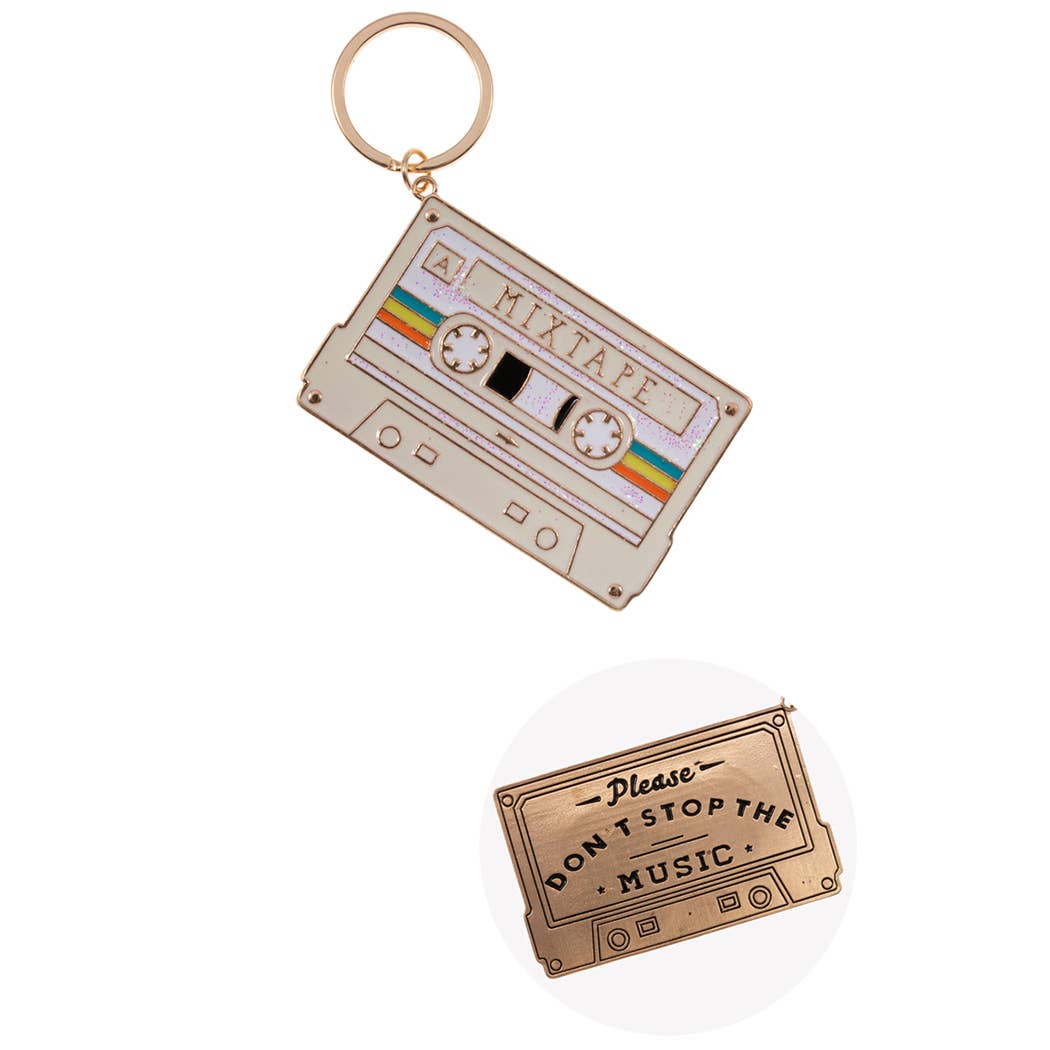 Fashion City | Retro Mixtape Inspiration Keychain: IV / One Size