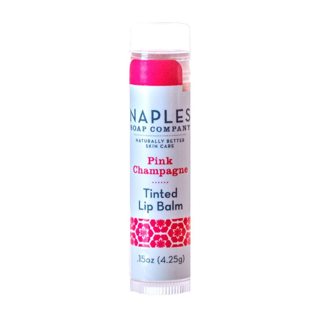 Tinted Lip Balm | Pink Champagne | Naples Soap Company