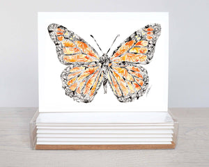 Amanda Klein Co. - Monarch Butterfly Note Card Set