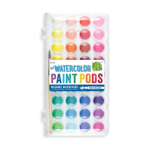 OOLY - Lil' Paint Pods Watercolor Paint - Set of 36