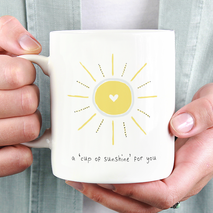 Susan Case Designs - A Cup of Sunshine For You Gift Mug