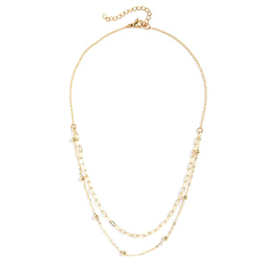 Delicate Double Appeal Necklace