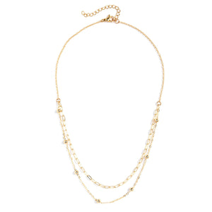 Delicate Double Appeal Necklace