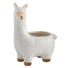 Load image into Gallery viewer, Llama Ceramic Pot
